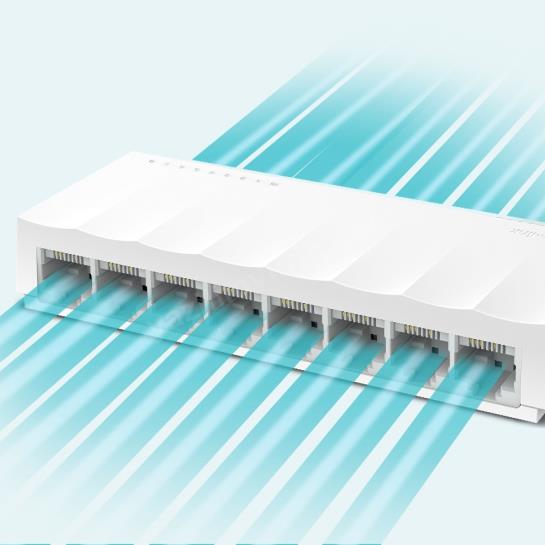 TP-LINK LS1008 8PORT 10/100 YÖNETİLEMEZ SWITCH Res6