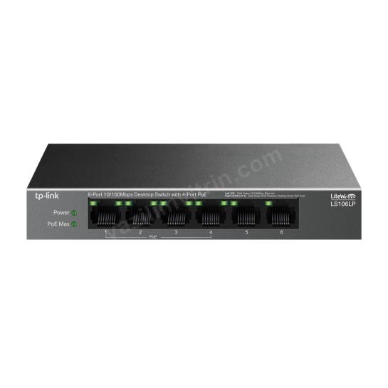 tp-lınk ls106lp 6 port 10/100 yönetilemez poe swıtch ürün fotoğrafı tp-lınk ls106lp 6 port 10/100 yönetilemez poe swıtch resmi, tp-lınk ls106lp 6 port 10/100 yönetilemez poe swıtch fotoğrafı