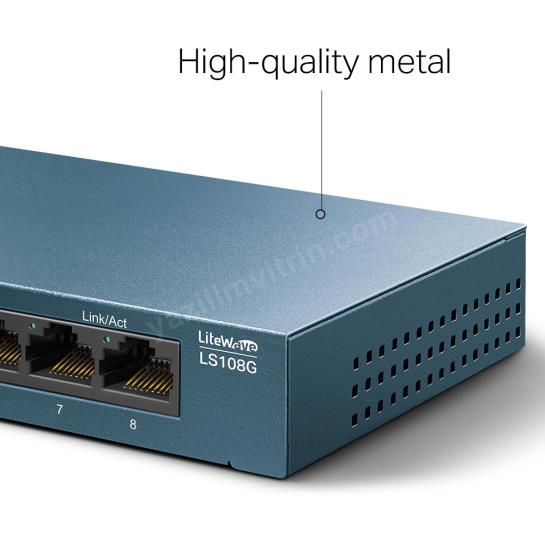 TP-LINK LS108G 8PORT 10/100/1000 YÖNETİLEMEZ SWITCH Res5