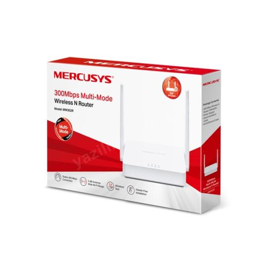 TP-LINK MERCUSYS MW302R 3PORT 300Mbps A.POINT/ROUTER Res4