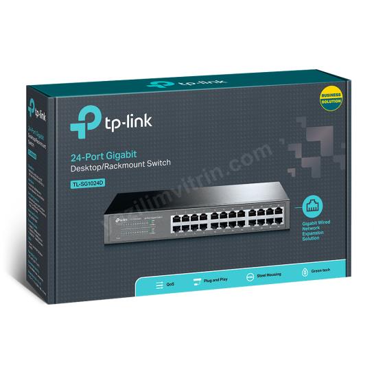 TP-LINK TL-SG1024D 24PORT 10/100/1000 YÖNETİLEMEZ SWITCH Res7
