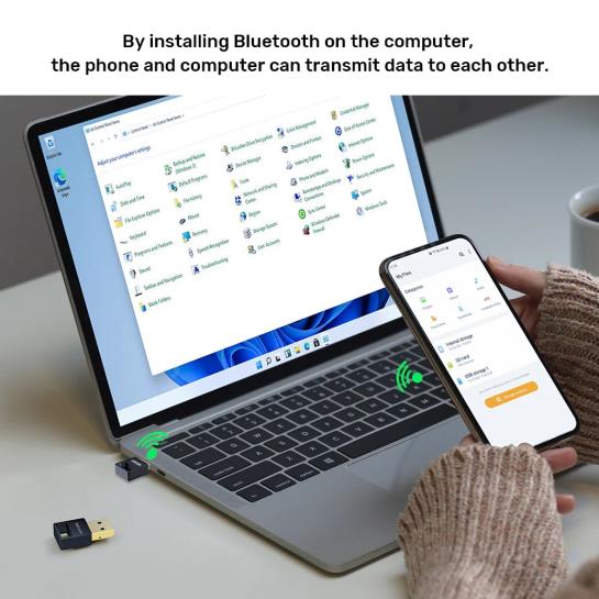 UNITEK USB BLUETOOTH 5.3 ADAPTÖR (B105B) Res6