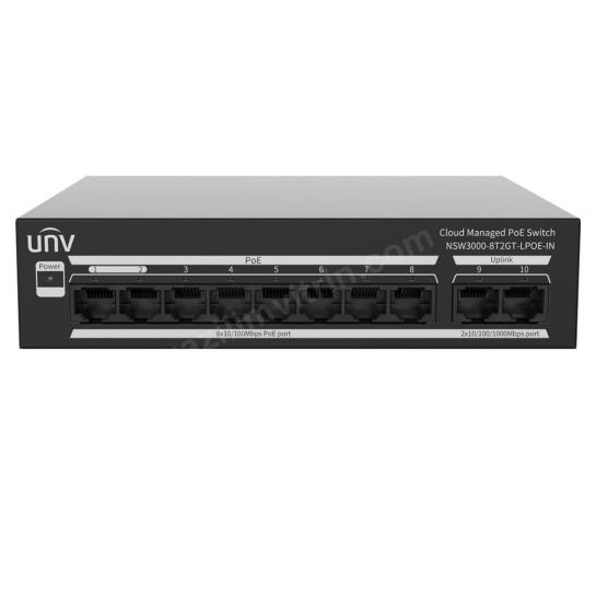 unv uniview nsw3000-8t2gt-lpoe-ın - 100mbps + 2 gigabit rj45 8 poe portu switch ürün fotoğrafı unv uniview nsw3000-8t2gt-lpoe-ın - 100mbps + 2 gigabit rj45 8 poe portu switch resmi, unv uniview nsw3000-8t2gt-lpoe-ın - 100mbps + 2 gigabit rj45 8 poe portu switch fotoğrafı