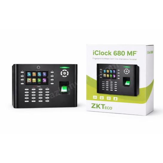 ZkTeco Iclock 680Mf Mifare Parmak İzi Okuma Cihazı Görseli ZkTeco Iclock 680Mf Mifare Parmak İzi Okuma Cihazı