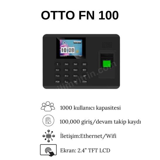 OTTO FN 100 Parmak izi Okuma Cihazı Özellikleri OTTO FN 100 Parmak izi Okuma Cihazı 