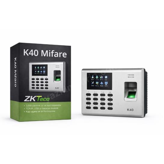 ZkTeco K40 Mifare Parmak İzi Okuyucu Görseli ZkTeco K40 Mifare Parmak İzi Okuyucu