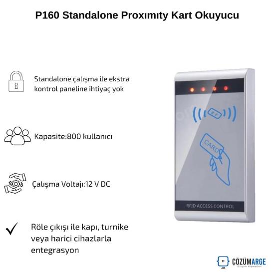 P160 Standalone Proxımıty Kart Okuyucu P160 Standalone Proxımıty Kart Okuyucu