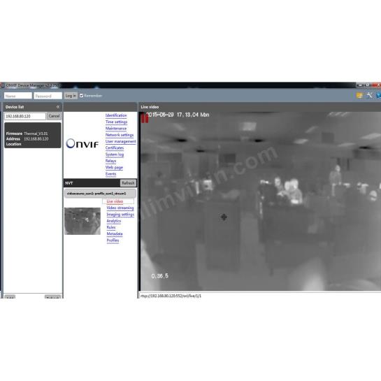 Onvif Termal Kamera Onvif Termal Kamera
