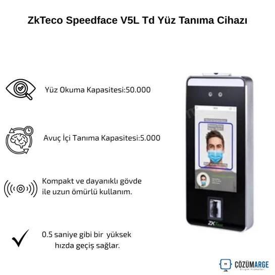 ZkTeco Speedface V5L Td Yüz Tanıma Cihazı ZkTeco Speedface V5L Td Yüz Tanıma Cihazı