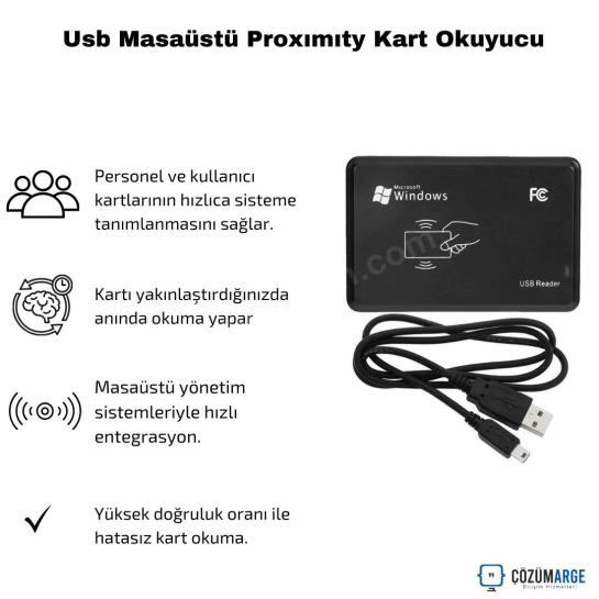 Usb Masaüstü Proxımıty Kart Okuyucu Usb Masaüstü Proxımıty Kart Okuyucu