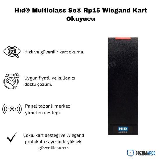 Hıd® Multiclass Se® Rp15 Wiegand Kart Okuyucu Hıd® Multiclass Se® Rp15 Wiegand Kart Okuyucu