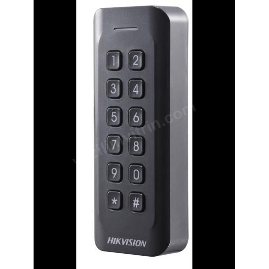 hikvision mifare kart okuyucu (keypadli, ıp65) ürün fotoğrafı hikvision mifare kart okuyucu (keypadli, ıp65) resmi, hikvision mifare kart okuyucu (keypadli, ıp65) fotoğrafı