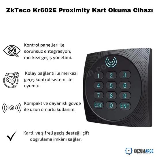 ZkTeco Kr602E Proximity Kart Okuma Cihazı ZkTeco Kr602E Proximity Kart Okuma Cihazı