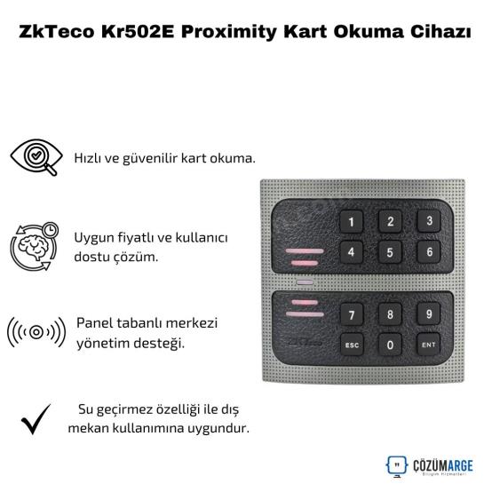 ZkTeco Kr502E Proximity Kart Okuma Cihazı ZkTeco Kr502E Proximity Kart Okuma Cihazı