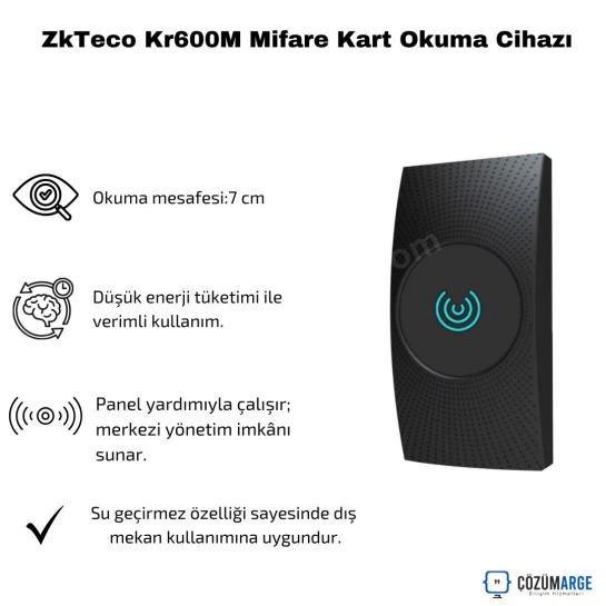 ZkTeco Kr600M Mifare Kart Okuma Cihazı ZkTeco Kr600M Mifare Kart Okuma Cihazı