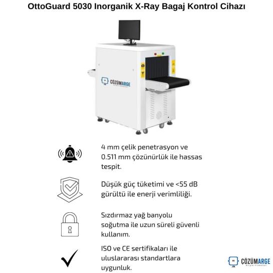 OttoGuard 5030 Inorganik X-Ray Bagaj Kontrol Cihazı OttoGuard 5030 Inorganik X-Ray Bagaj Kontrol Cihazı