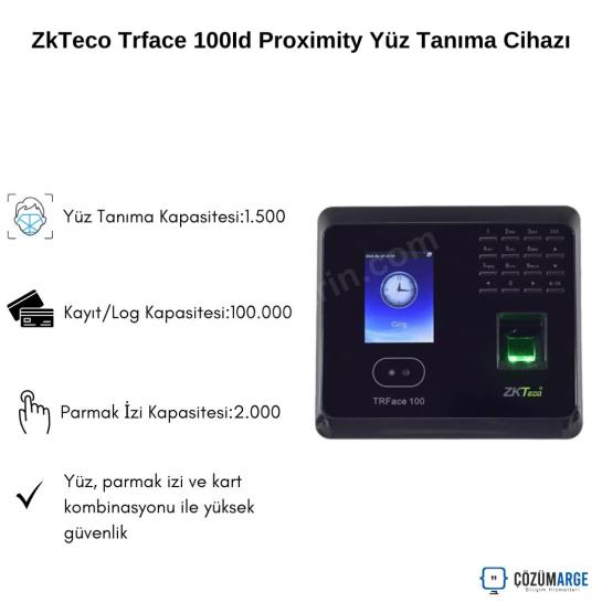ZkTeco Trface 100Id Proximity Yüz Tanıma Cihazı ZkTeco Trface 100Id Proximity Yüz Tanıma Cihazı