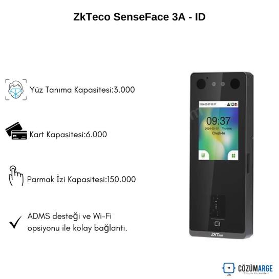 ZkTeco SenseFace 3A - ID ZkTeco SenseFace 3A - ID