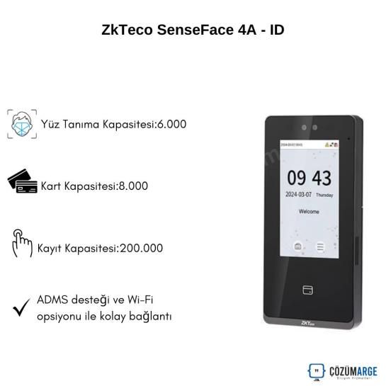 ZkTeco SenseFace 4A - ID ZkTeco SenseFace 4A - ID