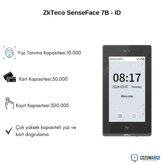 ZkTeco SenseFace 7B - ID ZkTeco SenseFace 7B - ID