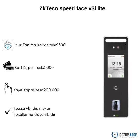 ZkTeco speed face v3l lite ZkTeco speed face v3l lite