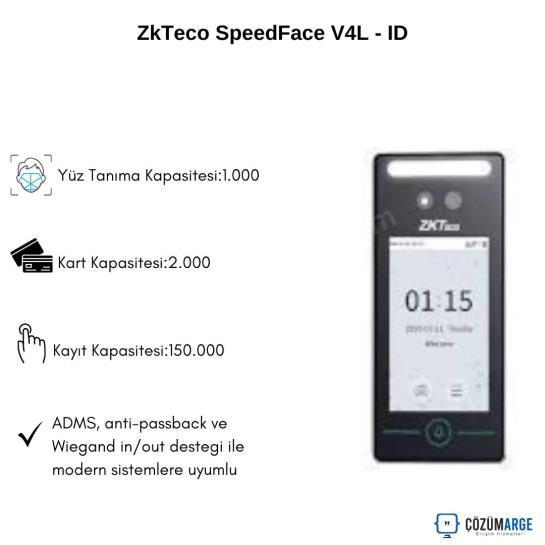 ZkTeco SpeedFace V4L - ID ZkTeco SpeedFace V4L - ID