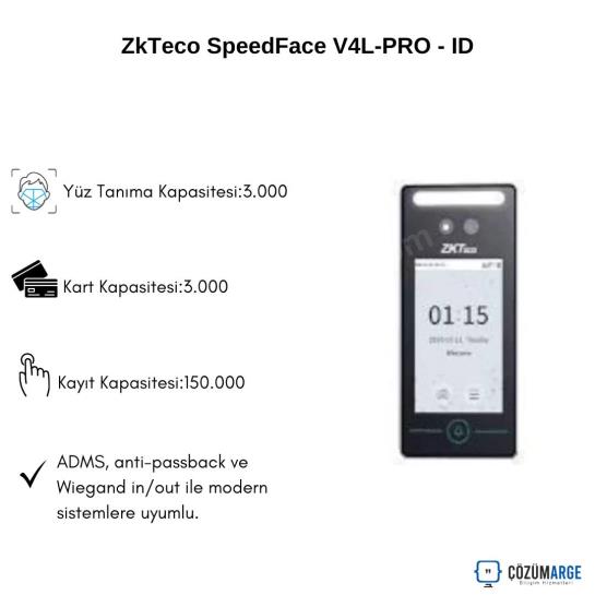 ZkTeco SpeedFace V4L-PRO - ID ZkTeco SpeedFace V4L-PRO - ID