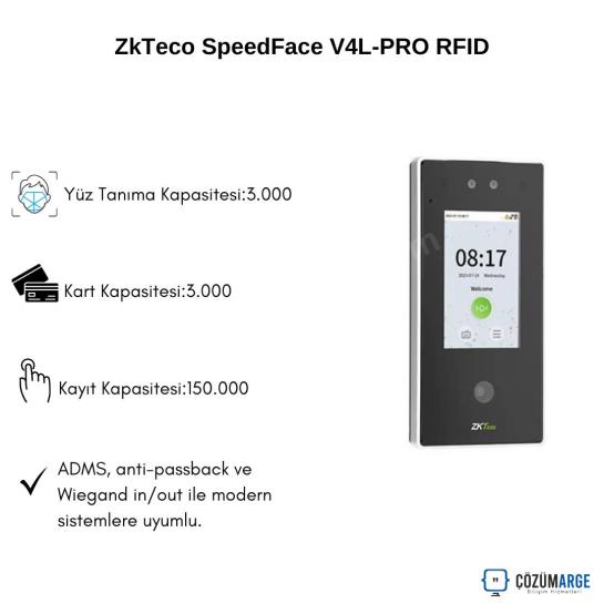 ZkTeco SpeedFace V4L-PRO RFID ZkTeco SpeedFace V4L-PRO RFID