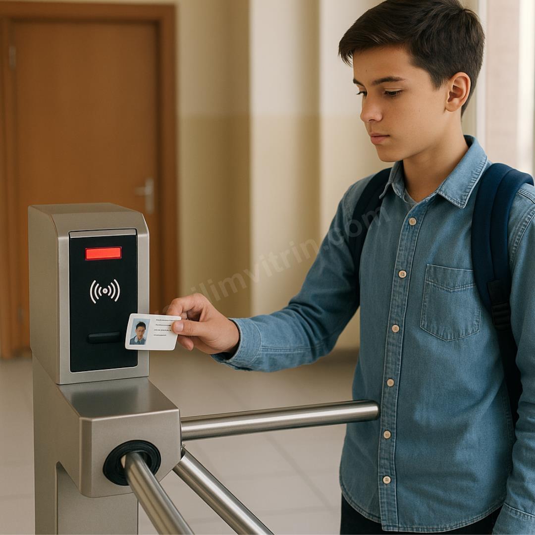 Turnike Ve Kart Okuyuculu Havuz Giriş Sistemi Seti