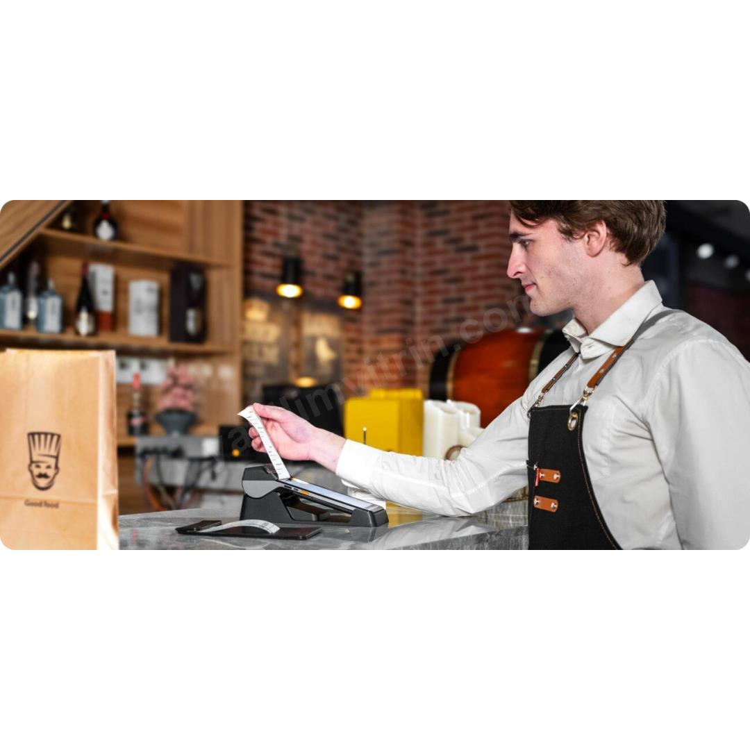 Sunmi V3 kafe ve restoran fiş çıktısı