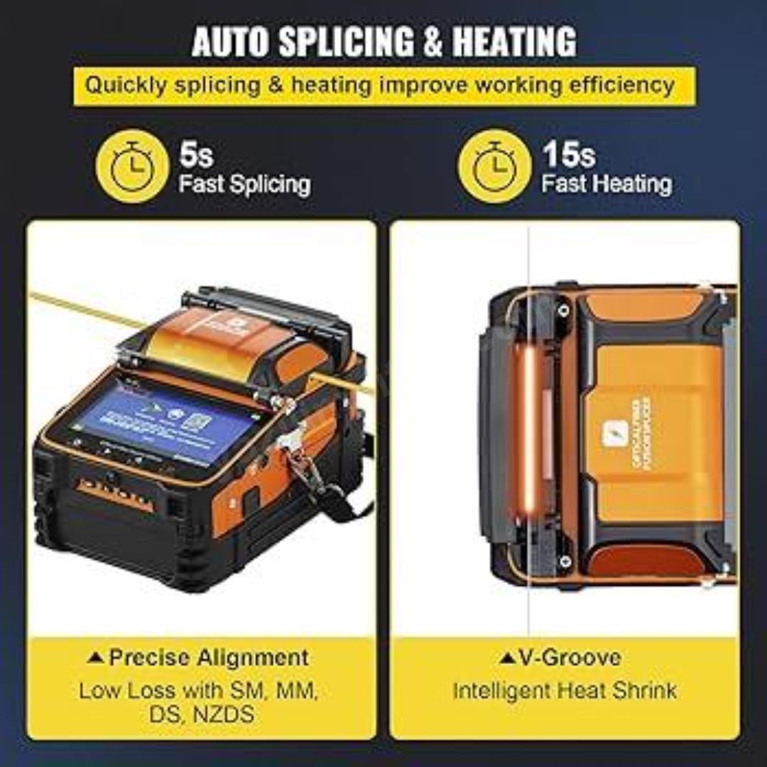 SignalFire AI-9 otomatik splicing ve heating