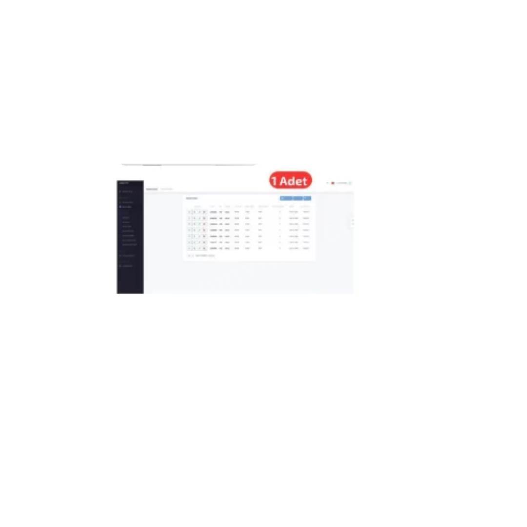 PTS web modülü yönetim ekranı