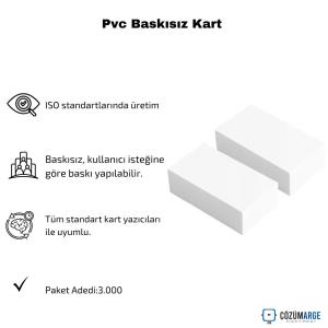 Pvc Baskısız Kart Pvc Baskısız Kart
