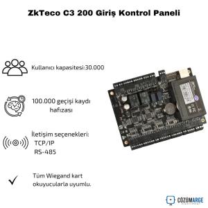 ZkTeco C3 200 Giriş Kontrol Paneli ZkTeco C3 200 Giriş Kontrol Paneli