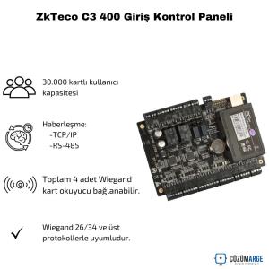 ZkTeco C3 400 Giriş Kontrol Paneli ZkTeco C3 400 Giriş Kontrol Paneli