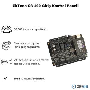 ZkTeco C3 100 Giriş Kontrol Paneli ZkTeco C3 100 Giriş Kontrol Paneli