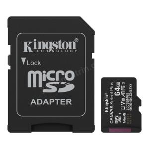 64GB KINGSTON MICROSD CANVAS SELECT PLUS A1 SDCS3/64GB Res2