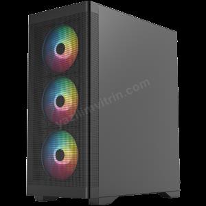 FRISBY FC-9480G 600W 80+ BRONZE 4X RGB MESH GAMING Res3