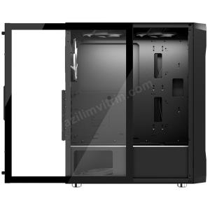 FRISBY FC-9485G 600W 80+ BRONZE 4xRGB SIYAH KASA Res9