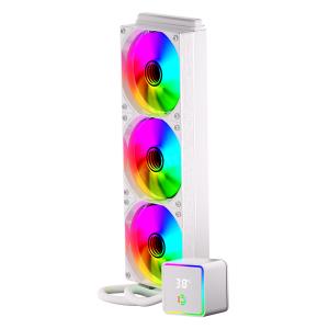 FRISBY FCL-360W ARGB 360 LIQUID COOLER WHITE Res2