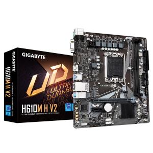 GIGABYTE H610M H V2 DDR5 5600Mhz(OC) HDMI M.2 mATX 1700p Res2