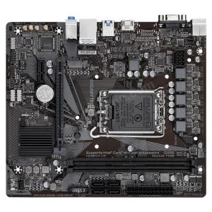 GIGABYTE H610M H V2 DDR5 5600Mhz(OC) HDMI M.2 mATX 1700p Res4