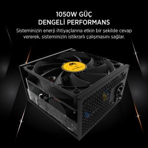 JAMES DONKEY JDP1050 APFC 12CM 80+ BRONZE 1050W PS Res2