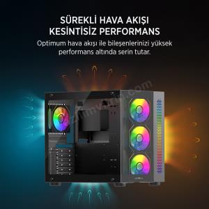 JAMES DONKEY STARK S800 4X ARGB BLACK KASA 650W Res6