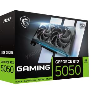 MSI GEFORCE RTX 5050 8G GAMING OC GDDR6 128B DX12 PCIE 5.0 X16 (3XDP 1XHDMI) Res2