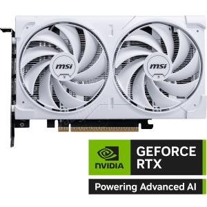 MSI GEFORCE RTX 5060 8G VENTUS 2X OC WHITE GDDR7 128B DX12 PCIE 5.0 X16 (3XDP 1XHDMI) Res2