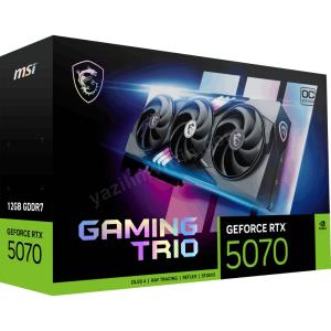 MSI GEFORCE RTX 5070 12G GAMING TRIO OC GDRR7 192B Res10