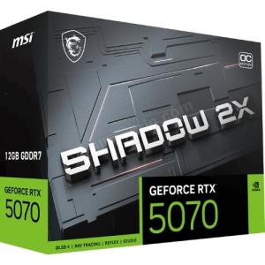 MSI GEFORCE RTX 5070 12G SHADOW 2X OC GDRR7 192Bit Res10