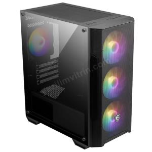 MSI MAG FORGE M100A 4x120mm ARGB mATX GAMING KASA Res7