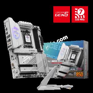 MSI MPG B850 EDGE TI WIFI AM5 DDR5 8400MHZ(OC) HDMI 4x M.2 USB 10Gbs 5G LAN WI-FI 7 ATX Res3